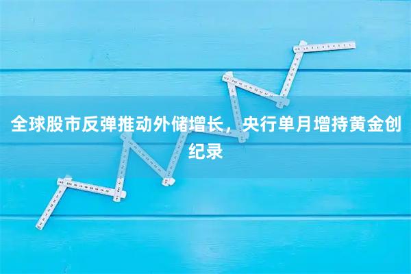 全球股市反弹推动外储增长，央行单月增持黄金创纪录